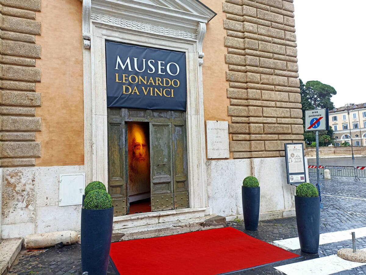 Rome: Leonardo Da Vinci Experience Entry Ticket